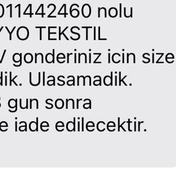 Kargomsende İletişim Bozukluğu Mevcut