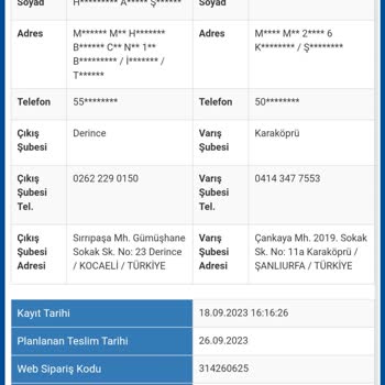 Sürat Kargo Ürününü Teslim Etmedi