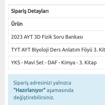 Bkmkitap Sipariş İptal Edemiyorum.