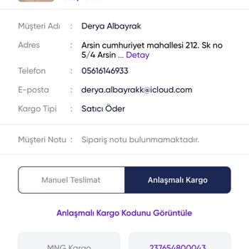 MNG Kargo Kargoyu Teslim Edildi Gösteriyor Ama Kargo Teslim Edilmedi