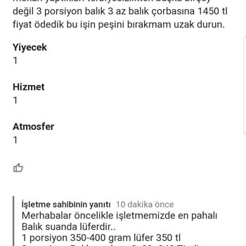 Müco Kahvaltı ve Dahası Fiyatlar Hakkında Şikayet