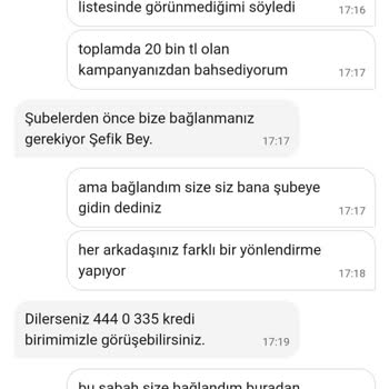 Garanti BBVA'nın Verdiği Vaatleri Yerine Getirmemesi