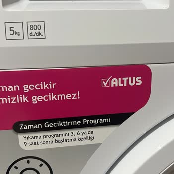 Altus Çamaşır Makinesi Su Akıtıyor