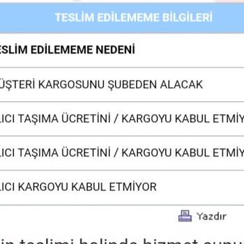 Aras Kargo Teslim Edilmeyen Kargo