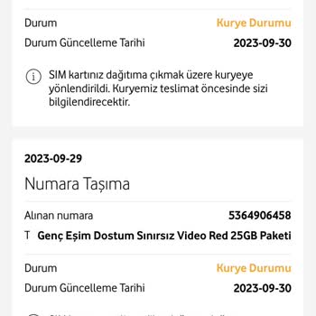 Vodafone Hattımı Taşıyamıyorum Pişmanlık