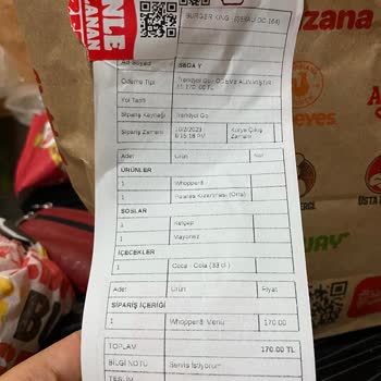 Trendyol Yemeğim Karıştı/ya Da Kurye Yedi Bilemiyorum