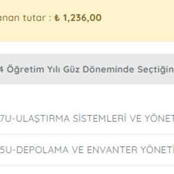 Anadolu Üniversitesi Fahiş Harç Ücretleri