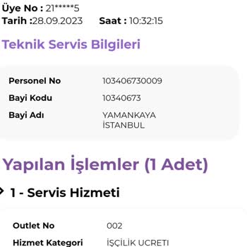 Digiturk Haksız Yere Servis Ücreti Talep Etmesi.