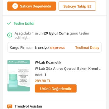 AGT Kurye (aynigunteslim.com) Trendyol'dan Aldığım Ürünle İlgili Sorun