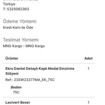 Dagi Eksik Ürün Geldi