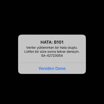 Bein Connect B101 Hatası