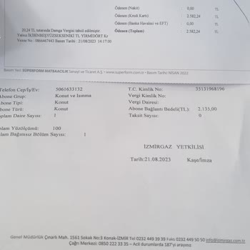 İzmir Doğalgaz Doğalgaz Sorunları Ve Çözüm Bekleyen Müşteriler