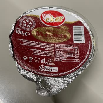 Eker Hatalı Sakızlı Muhallebi Ambalajlaması