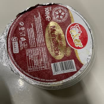 Eker Hatalı Sakızlı Muhallebi Ambalajlaması