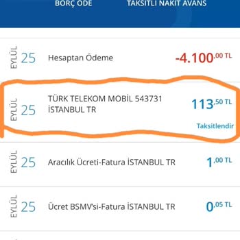 Türk Telekom Fazla Fatura Ödemesinin İade Talebi