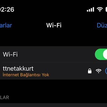 Türk Telekom İnternet Bağlantısı Yok Uyarısı