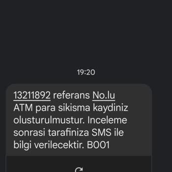 Yapı Kredi Bankası Bankamatik Parama El Koydu