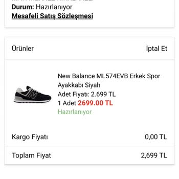 A101 İnternet Mağazası Siparişim