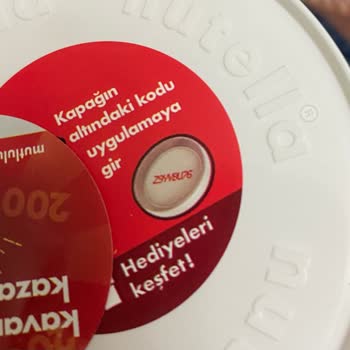 Nutella Kod Hatası Veriyor