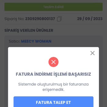 LCW Faturasız Ürün Gönderimi