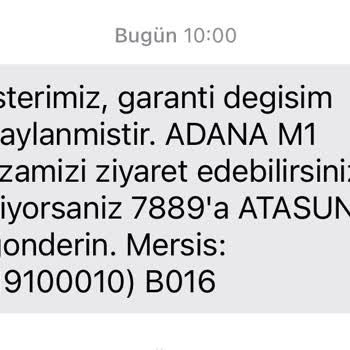 Osse Atasun Optik Değişim Mağduriyeti Yaşadım
