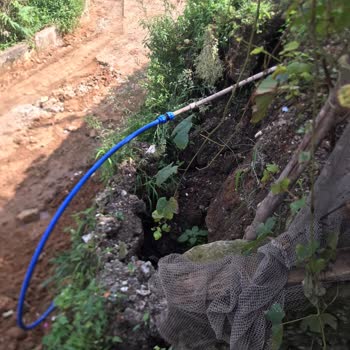 Aksa Gaz Alipaşa Mahallesi Doğal Gaz Hattı Çalışması Sonucu Oluşan Hasar