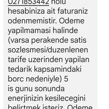 CK Enerji Akdeniz Elektrik Kullanmadığım Kesik Elektrik Faturaları Dayatması