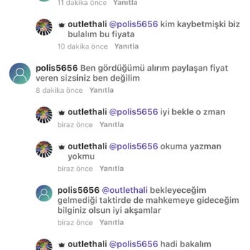 Outlethali.com Ürün Göndermeme Dalga Geçme
