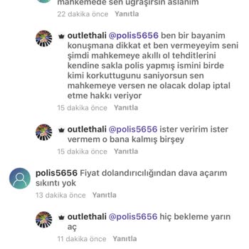 Outlethali.com Ürün Göndermeme Dalga Geçme