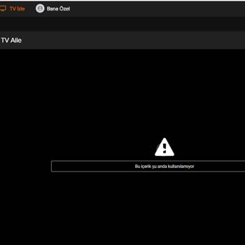 DSmart GO İzlenmiyor!