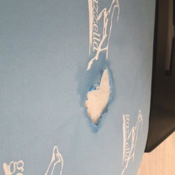 Gazzella Marka Ütü Masası Bezinin Yanması.