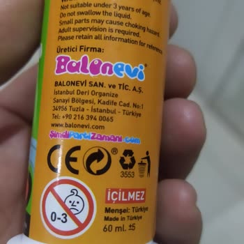 Balonevi Sağlığa Zararlı Ürün