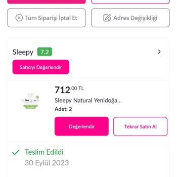 Sleepy 1.5 Aydır Ürünümü Kargolamadı!