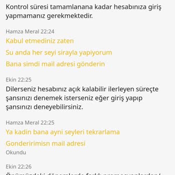 Sekabet Hesap Kapatma Sorunu