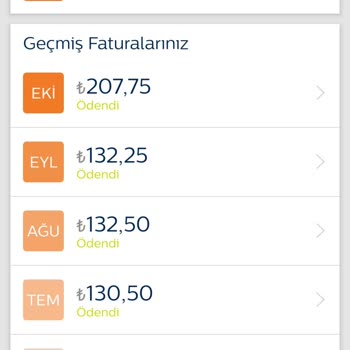 Teknosa Cell Fatura Tutarı