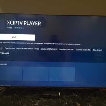 Samsung TV Uygulama Yükleyemiyorum.