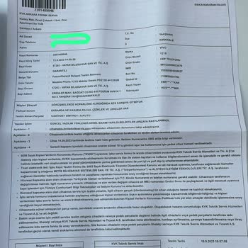 KVK Teknik Servis Ankara Şikayet