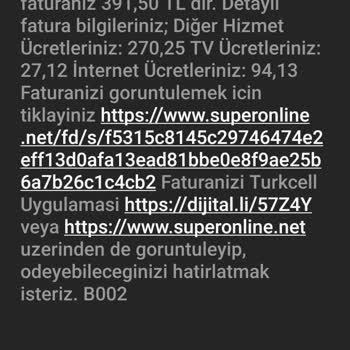 Superonline Ev İnterneti Abonelik İptal Edildi Gelen Fatura İtirazı