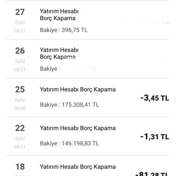 VakıfBank Yatırım Hesabı Borç Kapama
