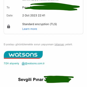 Watsons İndirim ve Teknik Hata Yalanı