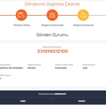 Sendeo Firması'nın İade Etmediği Ürünüm Hk