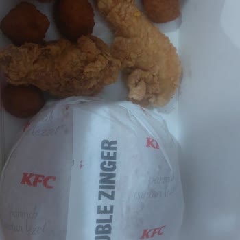 Geç Gelen Ve Çok Kötü KFC Getir Yemek Menüsü