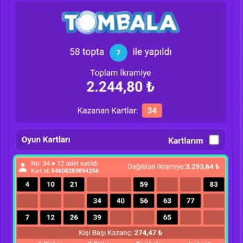 Hepsiburada Tombala Oyunu Eksik İkramiye Ödemesi