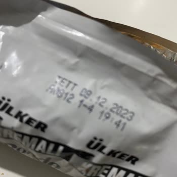 Ülker Rondo Son Kullanma Tarihi Olduğu Halde Bozuk