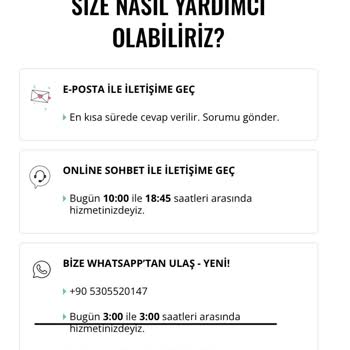 Stradivarius Teslimatın Gecikmesi Ve Hatalı İletişim Bilgileri