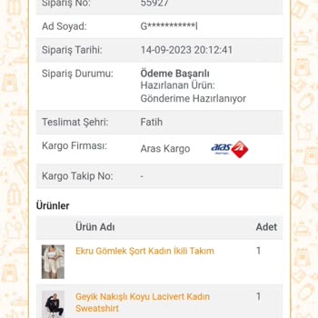 Nare Giyim Para İademin Yapılmaması
