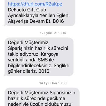 DeFacto E-Ticaret Üzerinden Gerçekleştirilen Alışveriş Pişmanlığı