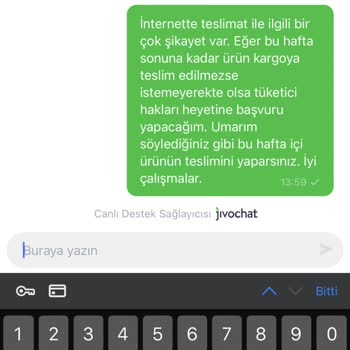 Kadehci.com Kadehcim.com Gelmeyen Sipariş