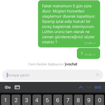 Kadehci.com Kadehcim.com Gelmeyen Sipariş