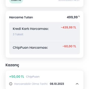 Chippin'le Ödeme Yapma